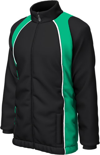 RugBee SHOWERPROOF JCKT BLACK/EMERALD 2XL