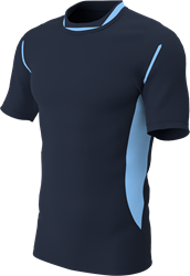 RugBee PRO TRAINING TEE NAVY/SKY YOUTH Small