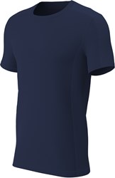 RUGBEE sportshirt TECH TEE navy crew neck jeugd Large ademend