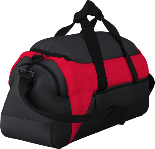 MATCHDAY HOLDALL BAG BLACK/RED