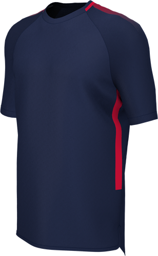 RugBee PRO TRAINING TEE NAVY/RED Small