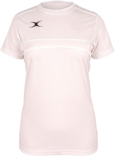 Gilbert rugby shirt Photon II dames wit maat 8 polyester
