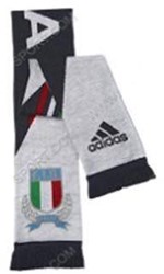 Adidas rugby sjaal supporter Italië blauw polyester accessoire