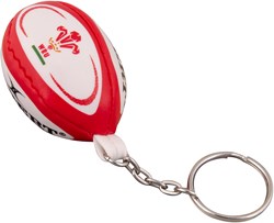 Gilbert rugbybal sleutelhanger Wales - rugby accessoire voor fans