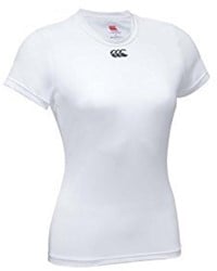 Canterbury Baselayer hot Dames korte mouw wit - M / 12