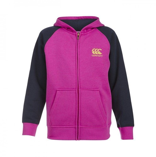 Canterbury Hoodie Zip thru meisjes Roze 164