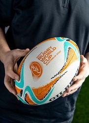 Gilbert rugbybal replica - maat 5 - RWC27 rugbybal voor training