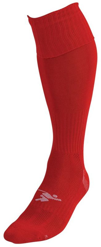 Precision Plain Pro Football Socks Junior - Red - J8-J11