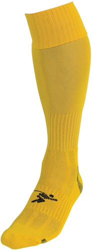 Precision Plain Pro Football Socks Junior - Yellow - J8-J11