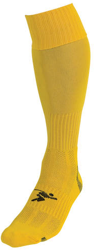 Precision Plain Pro Football Socks Adult - Yellow - 7-11