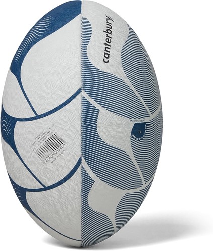 Canterbury Thrillseeker Rugby Ball Wit / Blauw 5-3
