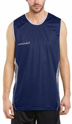 Kooga rugby shirt Muscle Vest blauw - sportief kinder shirt M