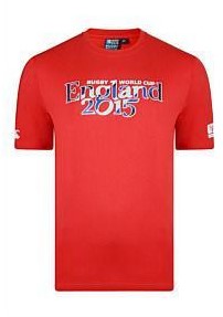 Canterbury T-shirt World Cup 2015 kids  Rood - 128