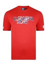 Canterbury T-shirt World Cup 2015 kids  Rood - 116
