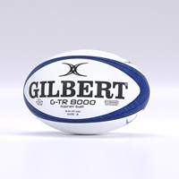 Gilbert rugby trainingsbal G-TR8000 maat 5 navy voor kinderen
