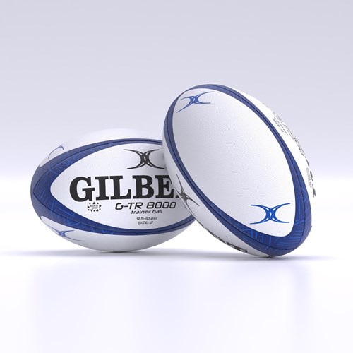 Gilbert rugby trainingsbal G-TR8000 maat 5 navy voor kinderen-3
