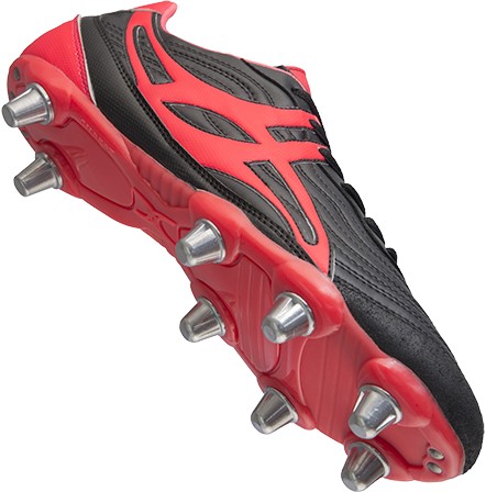 Gilbert rugbyschoenen sidestep V1 Lo8S Hot Red