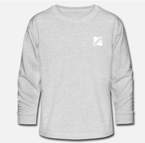 Sweater De Leckere wit met logo (organic) maat L