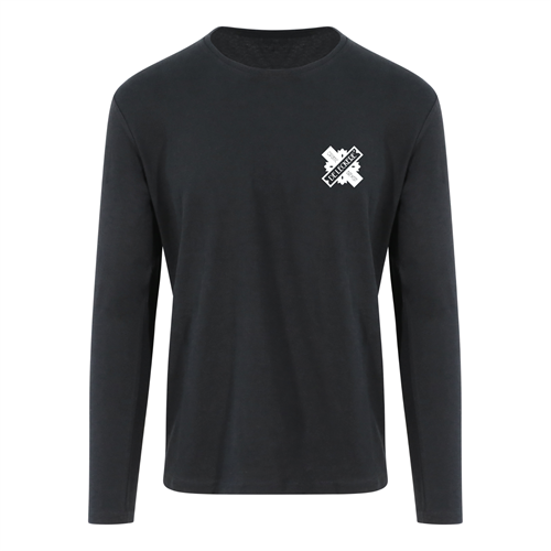 Longsleeve T-shirt De Leckere zwart met logo maat XL