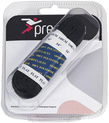 Precision platte veters zwart 140cm - duurzame schoenveters polyester