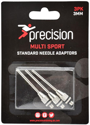Precision ballenpomp naalden standaard - naaldventielen deluxe zilver