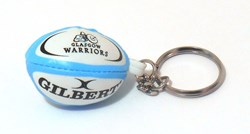 Gilbert sleutelhanger rugbybal speelgoed multikleur Glasgow