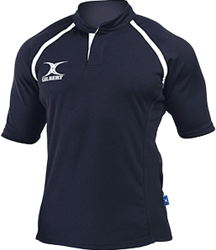 Gilbert rugby shirt Xact II donkerblauw 2XL sportkleding