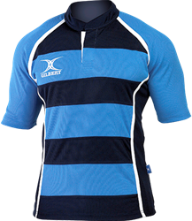 Gilbert rugby shirt Xact II HP LSK 12-13 jaar blauw multikleur