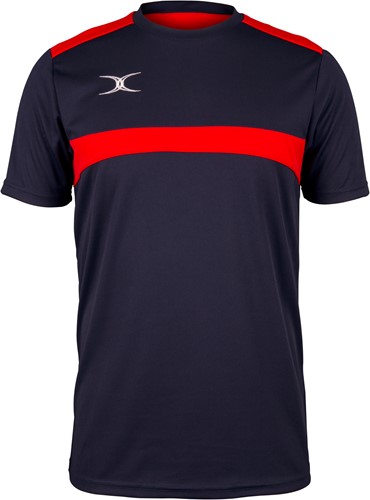 Gilbert T-shirt Photon Blauw / Rood - 128