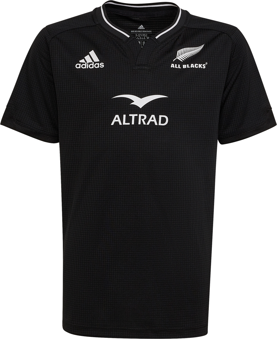 tweede Frank Worthley knop Adidas All Blacks Thuisshirt - maat 164