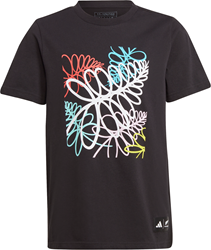 Adidas All Blacks kinder T-shirt rugby 152 katoen multikleur