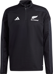 Adidas All Blacks fleece longsleeve rugbyshirt AEROREADY - L