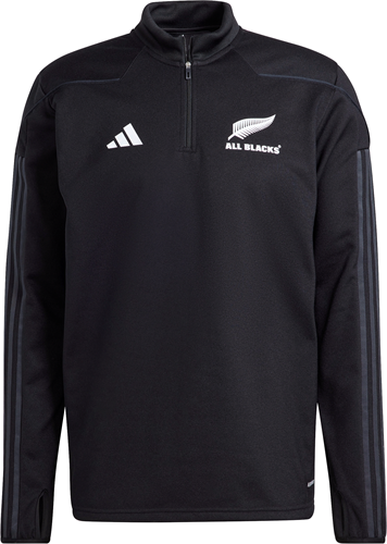 Adidas All Zwarts AEROREADY Verwarmend Fleece Longsleeve L