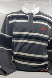 Canterbury rugby shirt met lange mouwen gestreept Old School S volwassenen