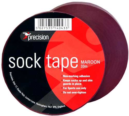 Precision Sokken Tape 19mm Donker Rood