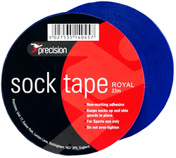 Precision sokkentape sport blauw 19mm x 33m - 10 rollen