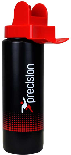 Precision Team Hygiëne Waterfles Zwart/Rood 