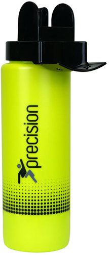 Precision Team Hygiëne Waterfles Fluo Lime/Zwart 