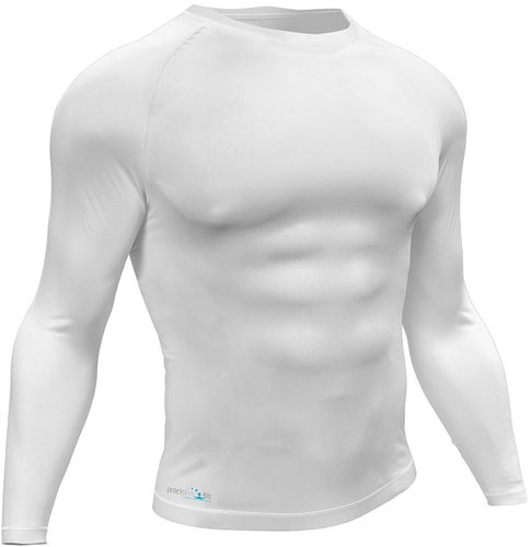 Precision Essential Baselayer Long Sleeve Shirt Junior Wit - L - Junior