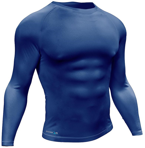 Precision Essential Baselayer Long Sleeve Shirt Volwassen Navy - S 