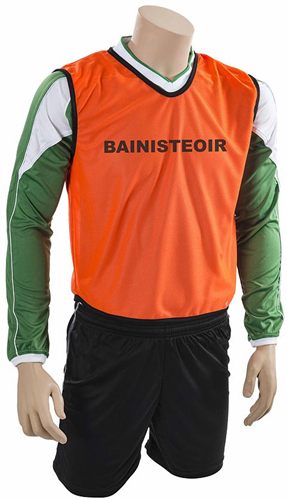 Precision GAA Officials Bib - Bainisteoir - Fluo Orange - Adult
