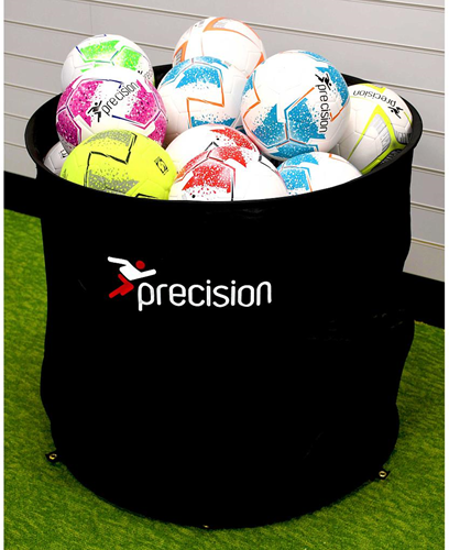 Precision ballenbak opbergmand zwart 80x75cm voetbalopslag