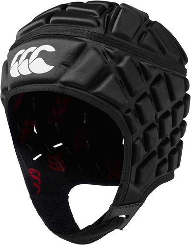 Canterbury Raze Rugby Headguard Zwart / True Rood - L