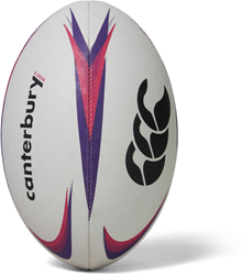 Canterbury Mentre Rugby Ball Wit / Violet / Purple 3