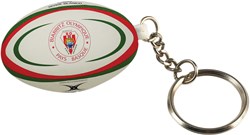 Gilbert sleutelhanger rugbybal Biarritz multikleur speelgoed accessoire