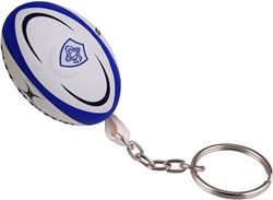 Gilbert sleutelhanger rugbybal Castres multikleur speelgoed