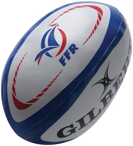 Gilbert Rugbybal Spons Frankrijk - 15 Cm