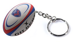 Gilbert sleutelhanger rugbybal Grenoble multikleur speelgoed accessoire