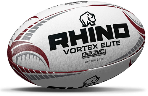 Rhino Vortex Elite Rugby Ball Wit 5