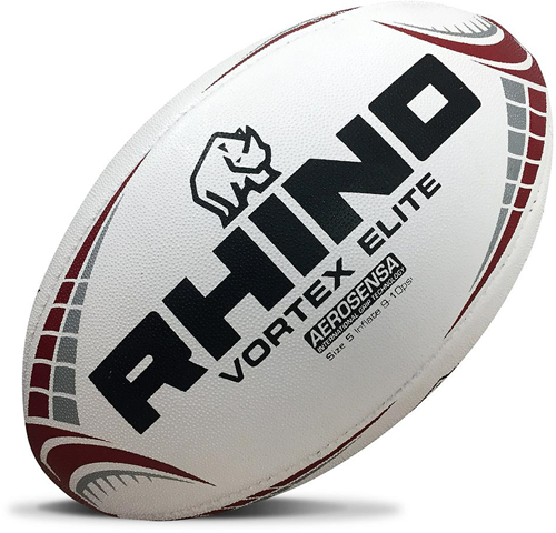 Rhino Vortex Elite Replica Rugbybal Wit - Mini